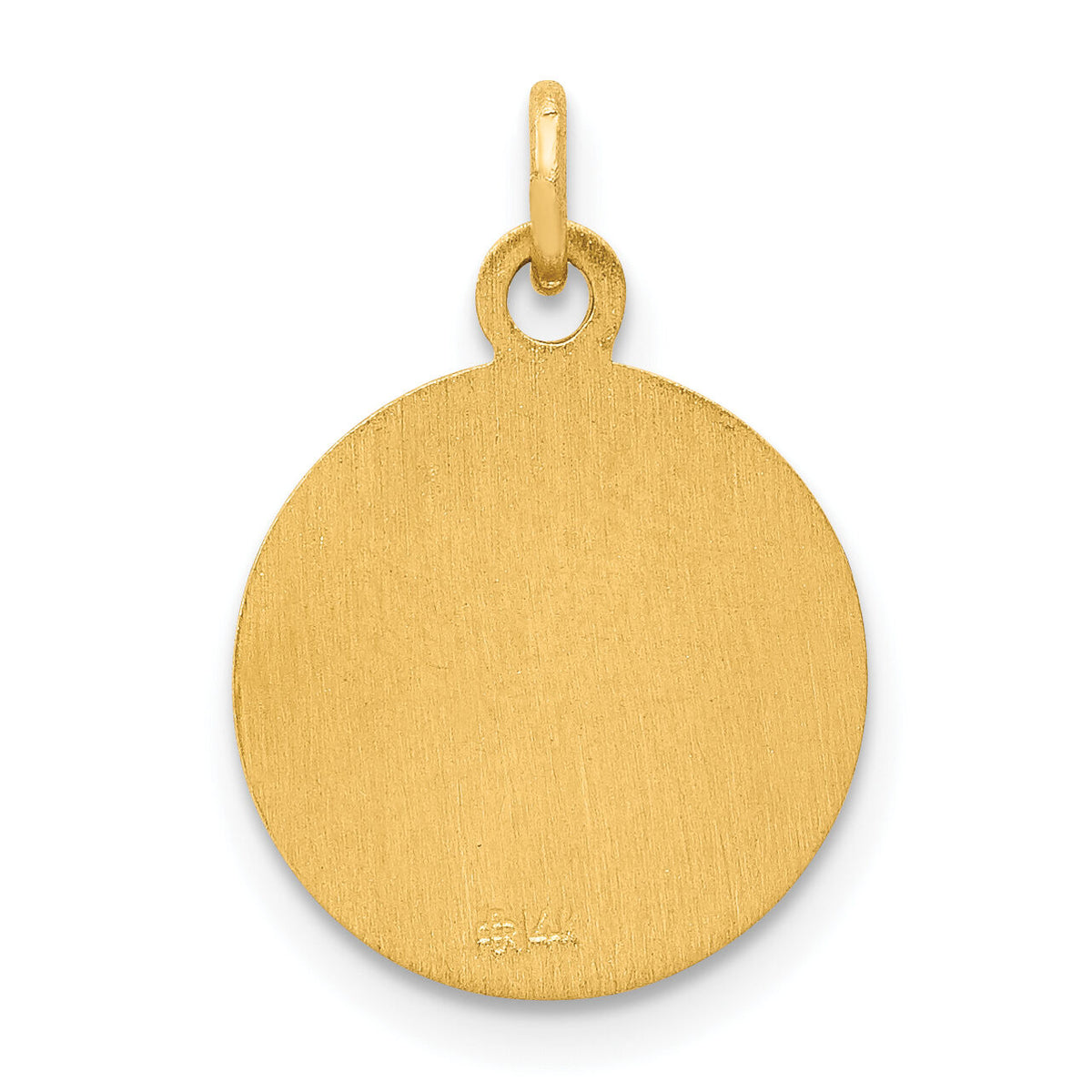 14k Saint Matthew Medal Charm-XR625