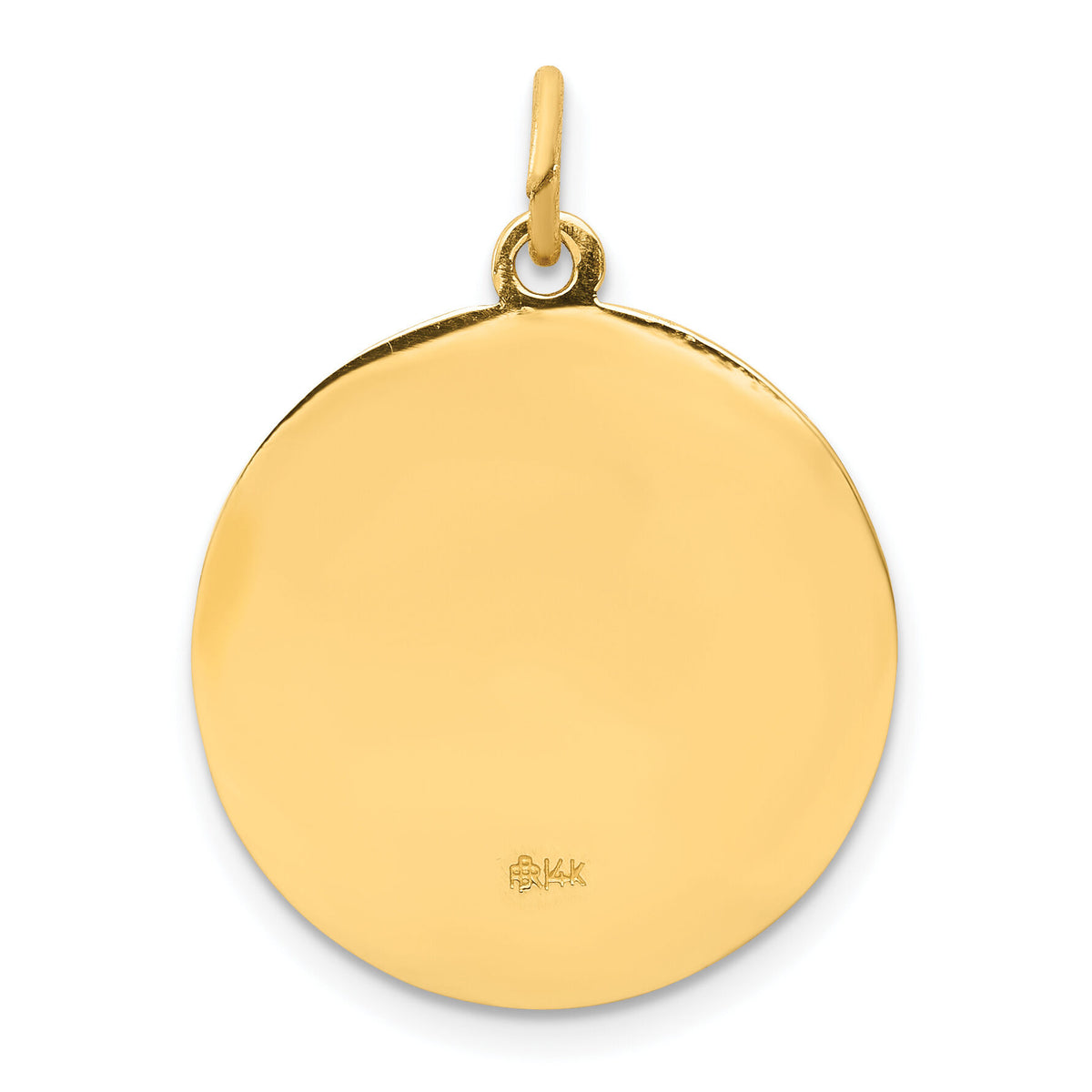 14k Saint Matthew Medal Pendant-XR626