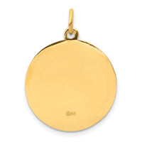 14k Saint Matthew Medal Pendant-XR626