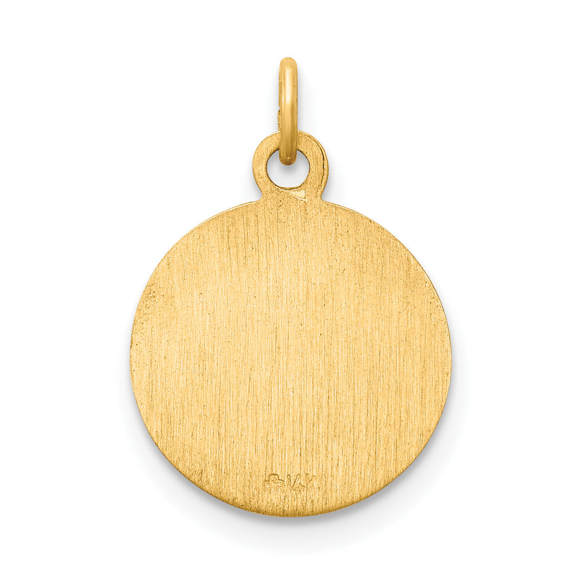 14k Saint Mark Medal Charm-XR627