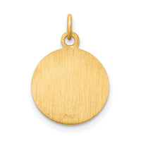 14k Saint Mark Medal Charm-XR627