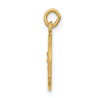 14k Our Lady of Perpetual Help Medal Charm-XR642