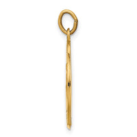 14k Saint Luke Medal Pendant-XR650