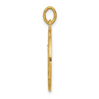 14k Our Lady of Mt. Carmel Medal Charm-XR652