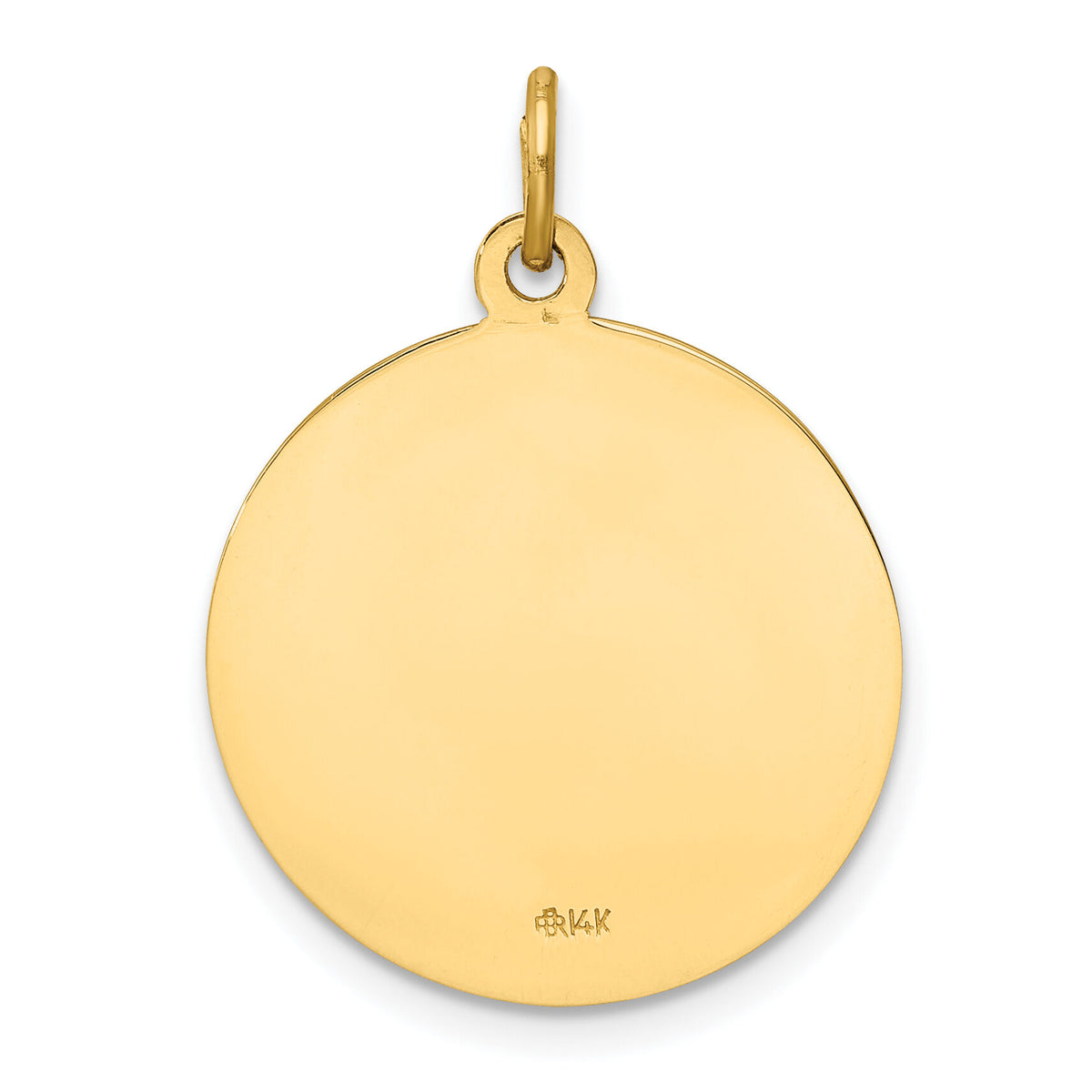 14k Our Lady of Mt. Carmel Medal Charm-XR652