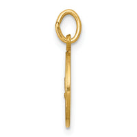 14k Our Lady of Fatima Medal Charm-XR664