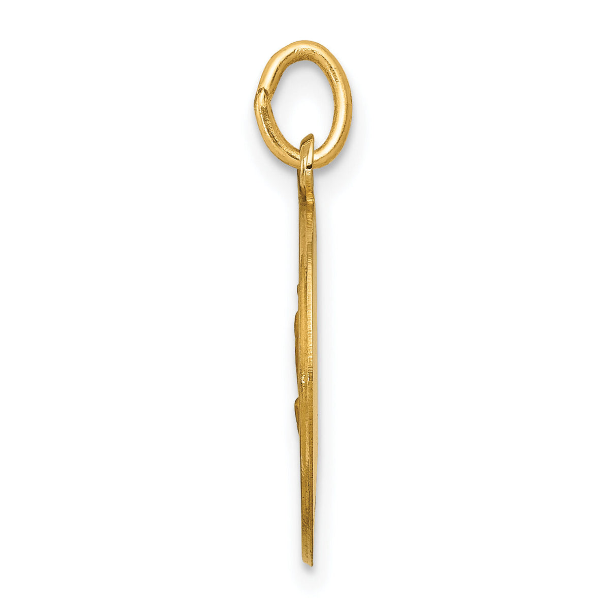 14k Our Lady of Fatima Medal Charm-XR665