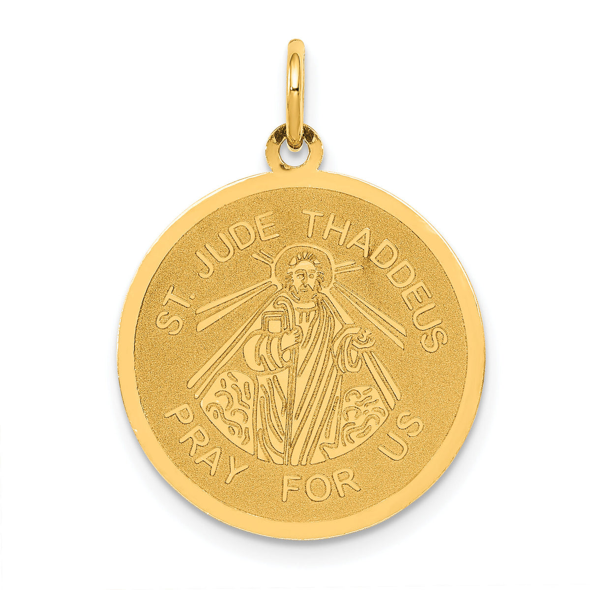 14k Saint Jude Thaddeus Charm-XR762