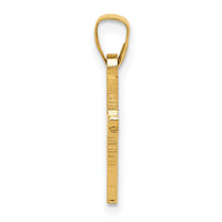 14k Cross Pendant-XR768