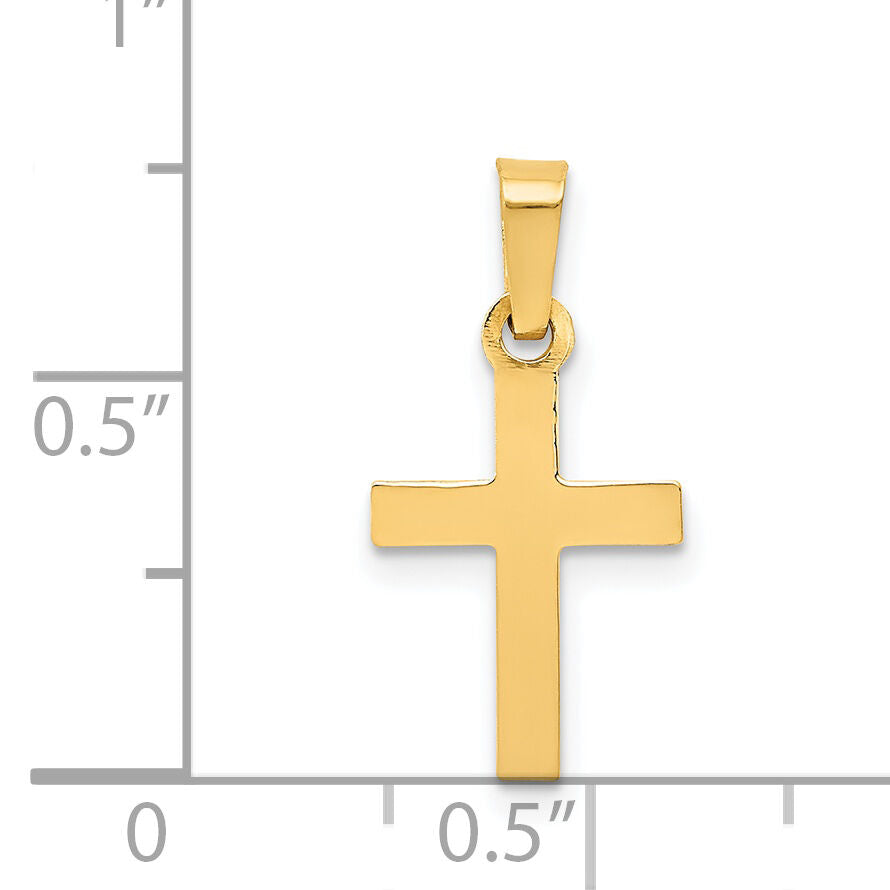 14k Cross Pendant-XR768