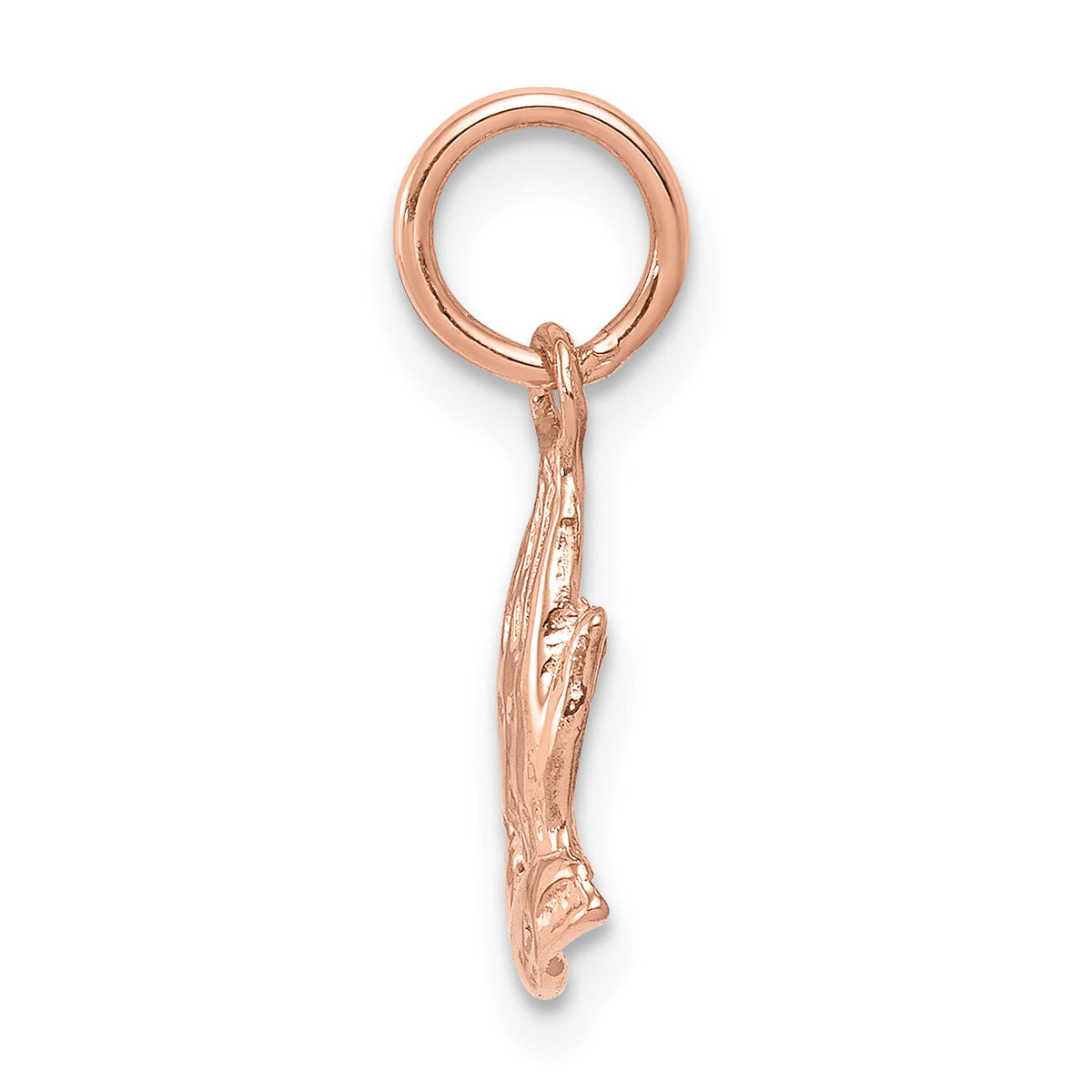 14k Rose Gold Praying Hands Charm-XR771