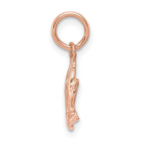 14k Rose Gold Praying Hands Charm-XR771