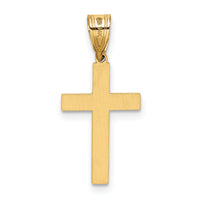 14K Laser Designed Cross-XR940