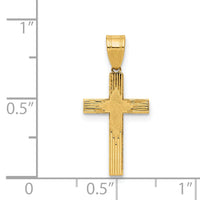14K Laser Designed Cross-XR940