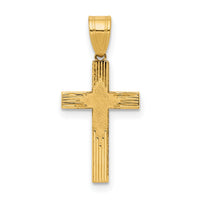 14K Laser Designed Cross-XR940