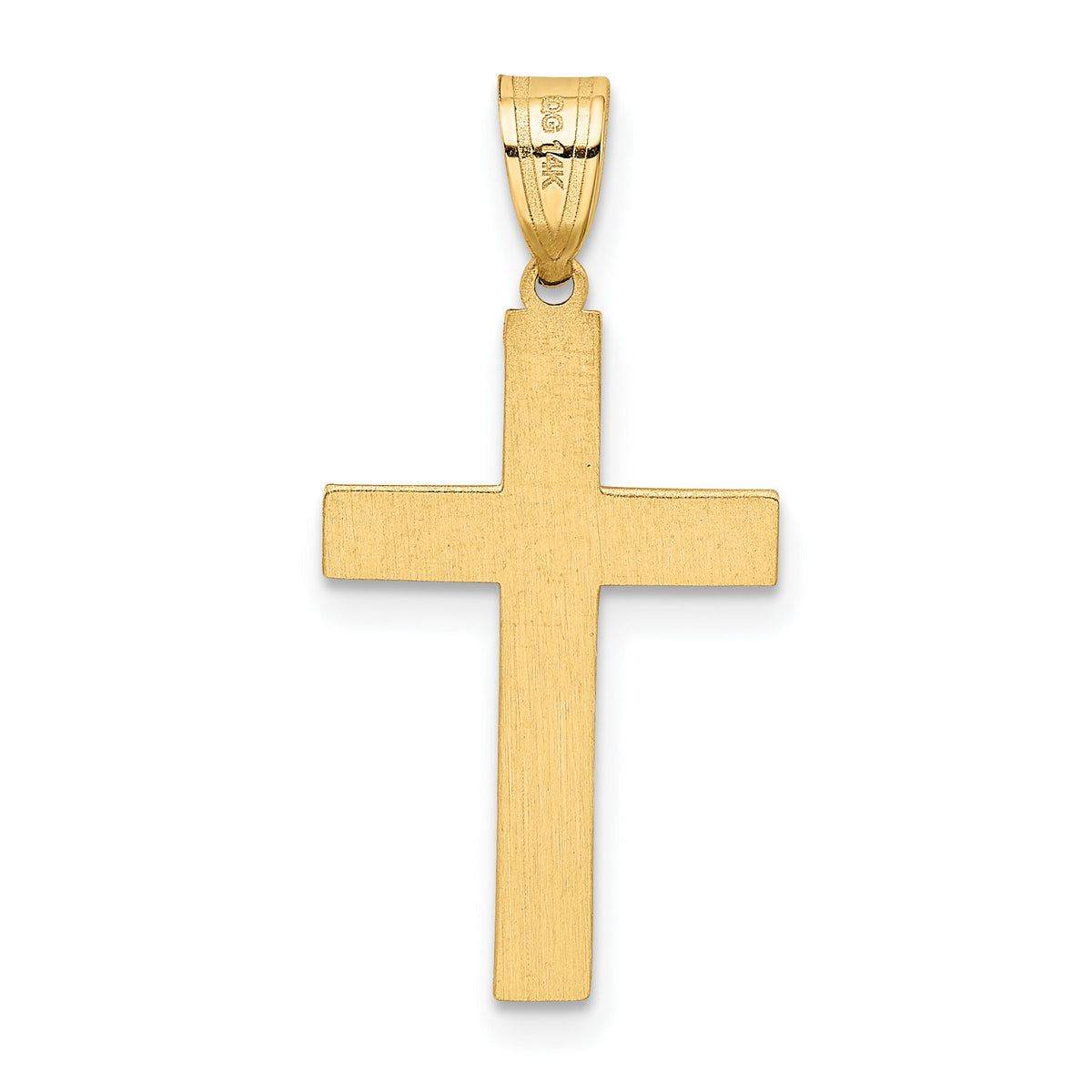 14K Laser Designed Cross-XR941