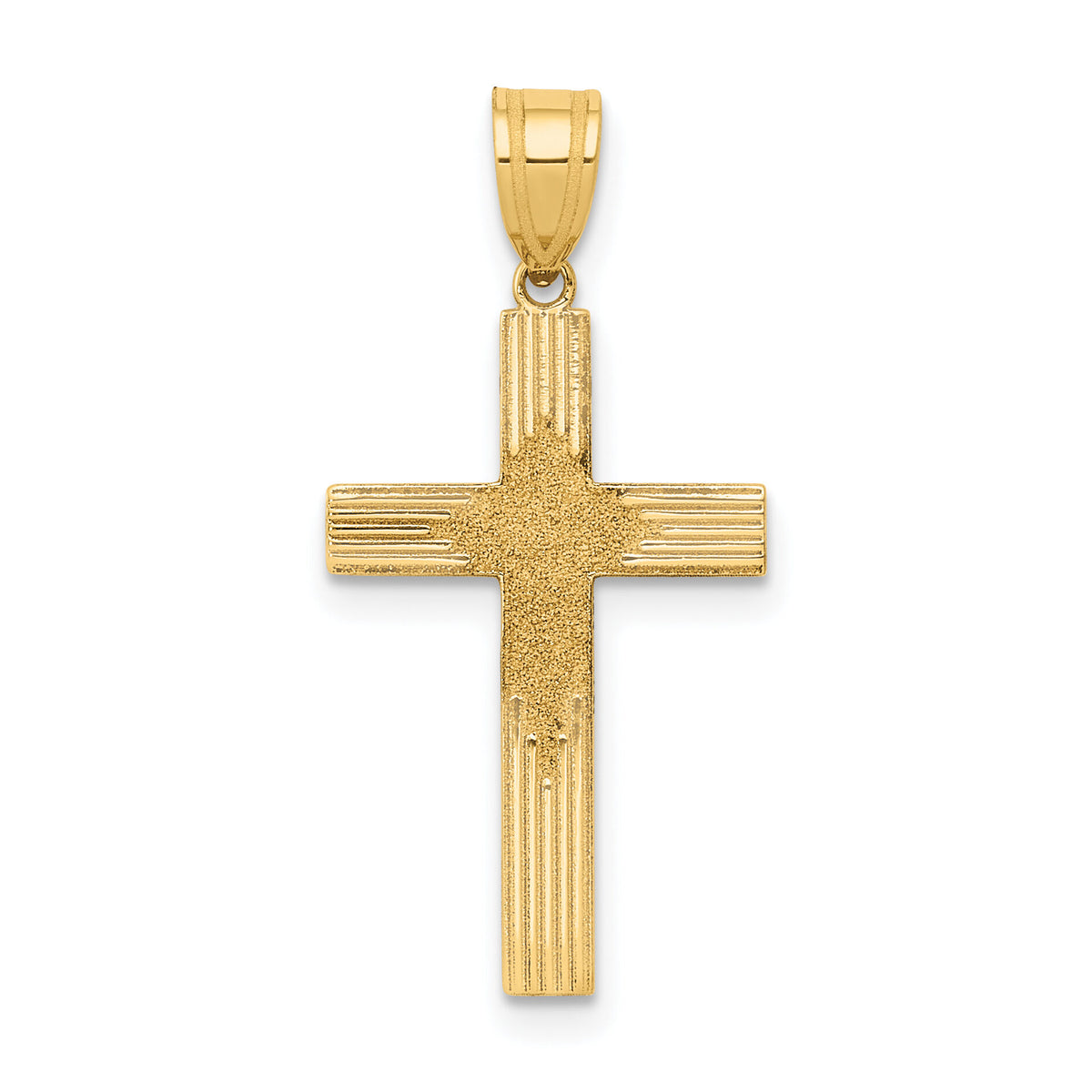 14K Laser Designed Cross-XR941