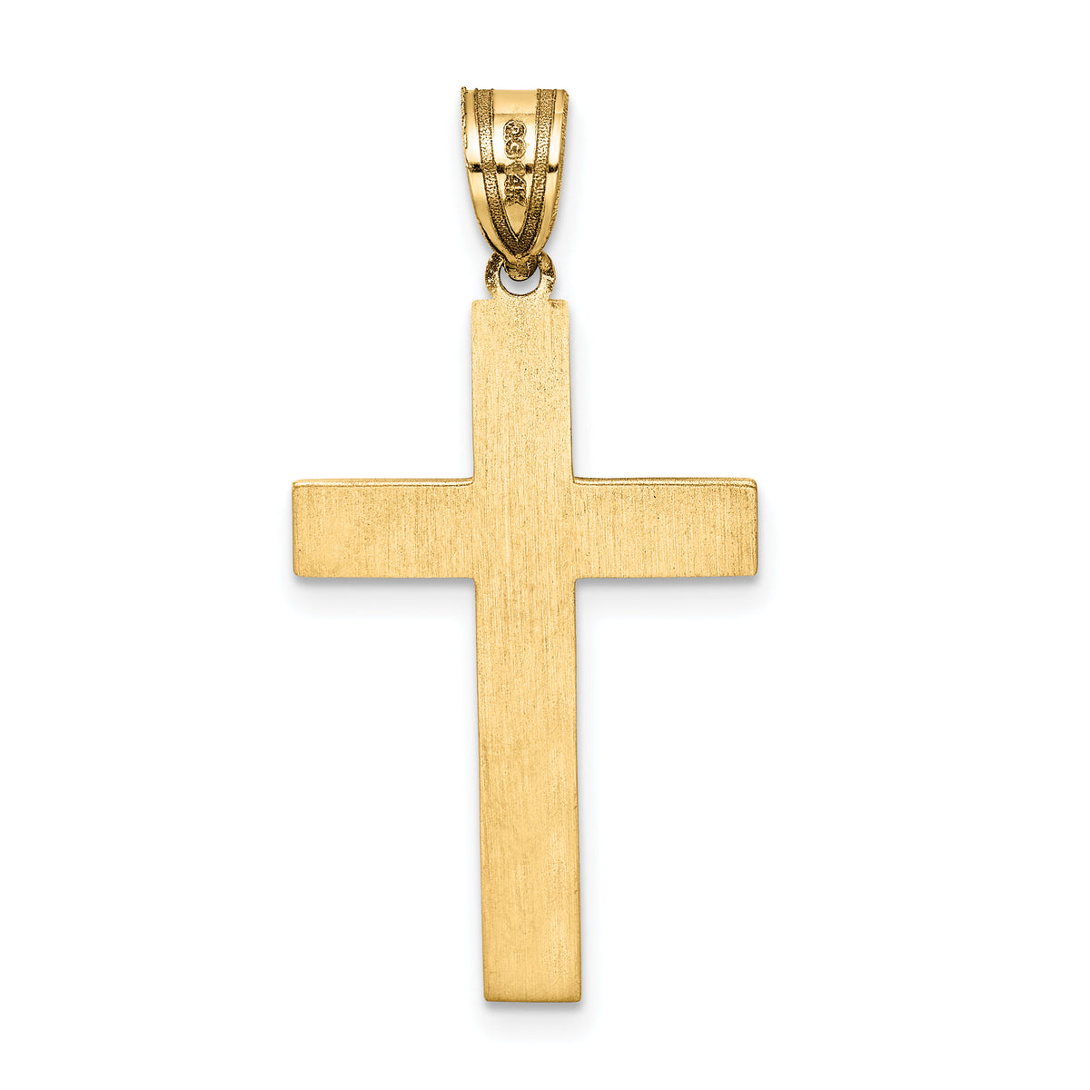 14K Laser Designed Cross-XR942
