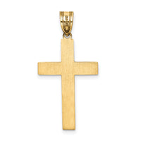 14K Laser Designed Cross-XR942