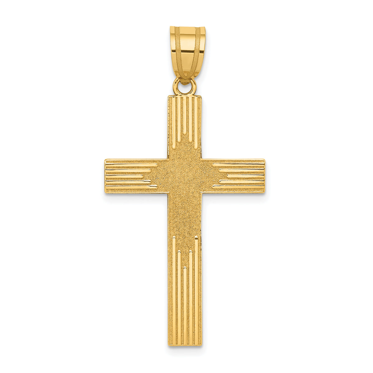 14K Laser Designed Cross-XR942