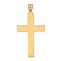 14K Laser Designed Cross-XR943