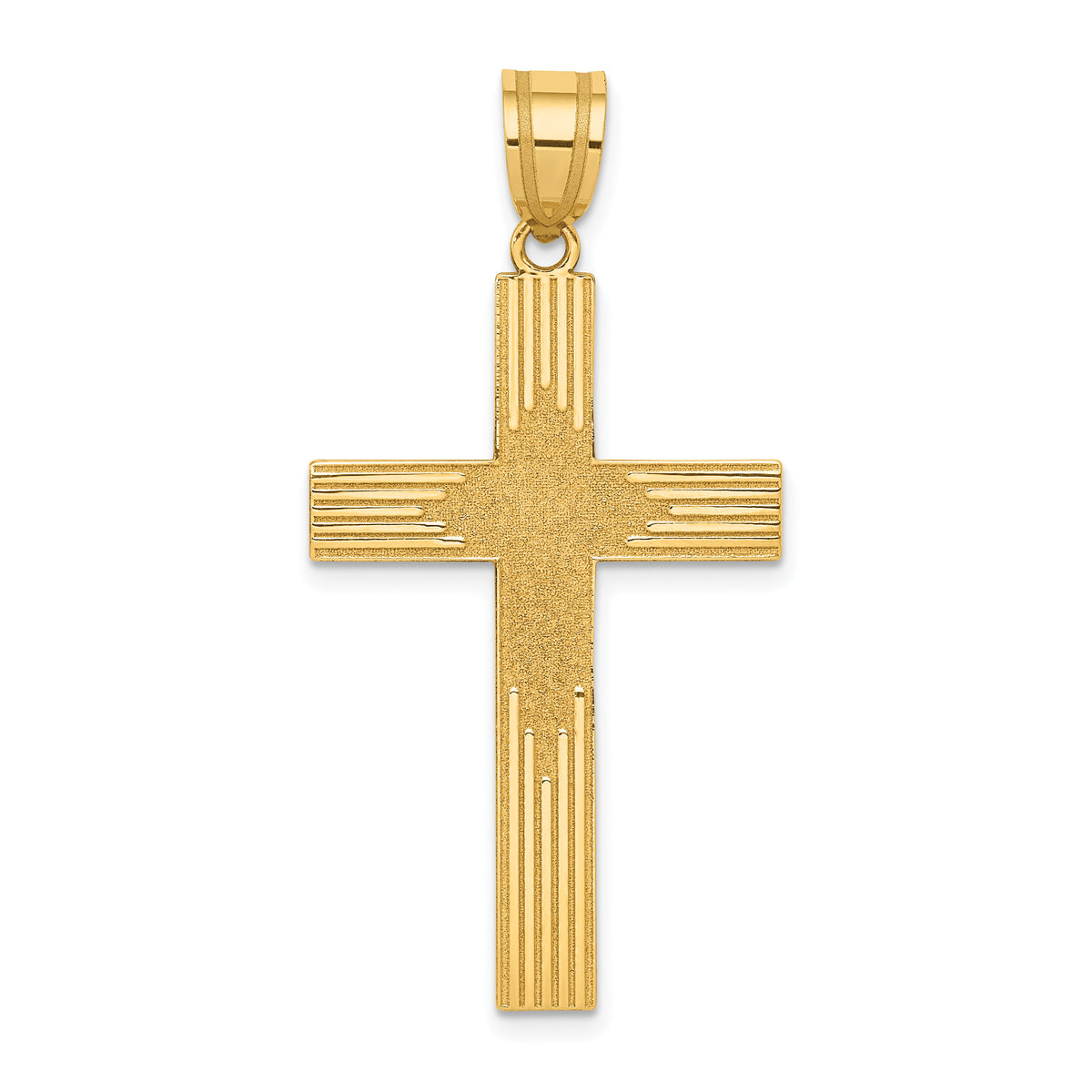 14K Laser Designed Cross-XR943
