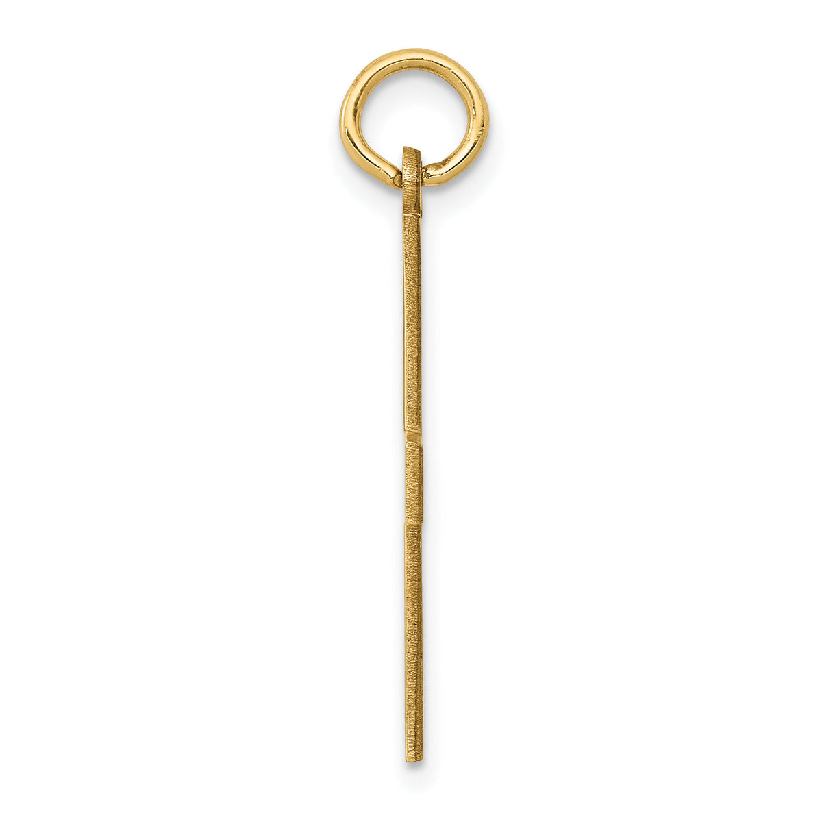 14K Laser Designed Greek Cross Pendant-XR977