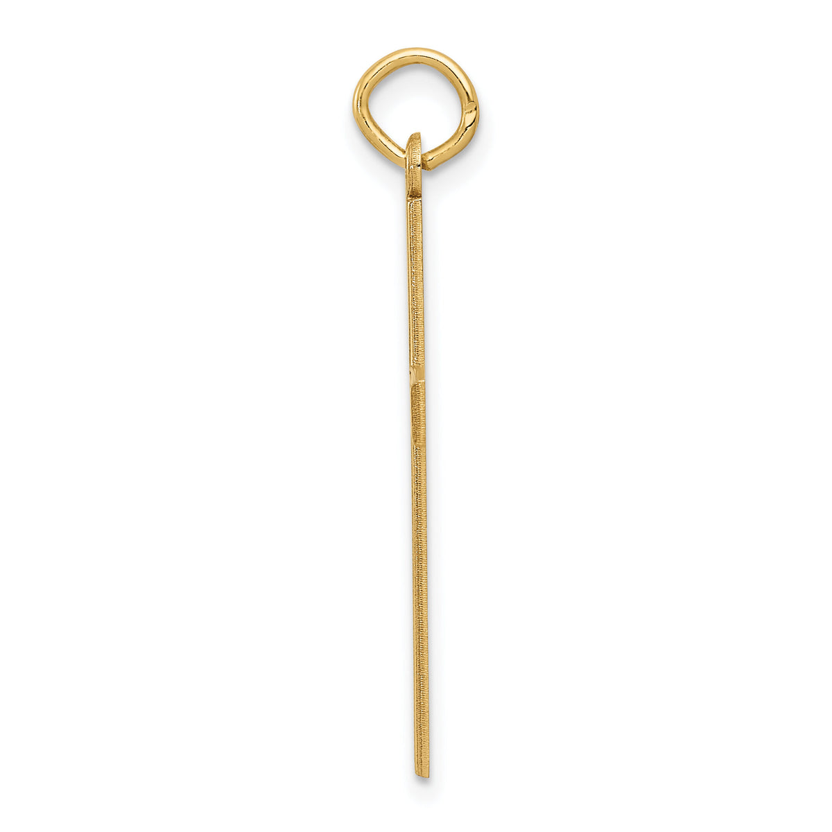 14K Laser Designed Cross Pendant-XR994