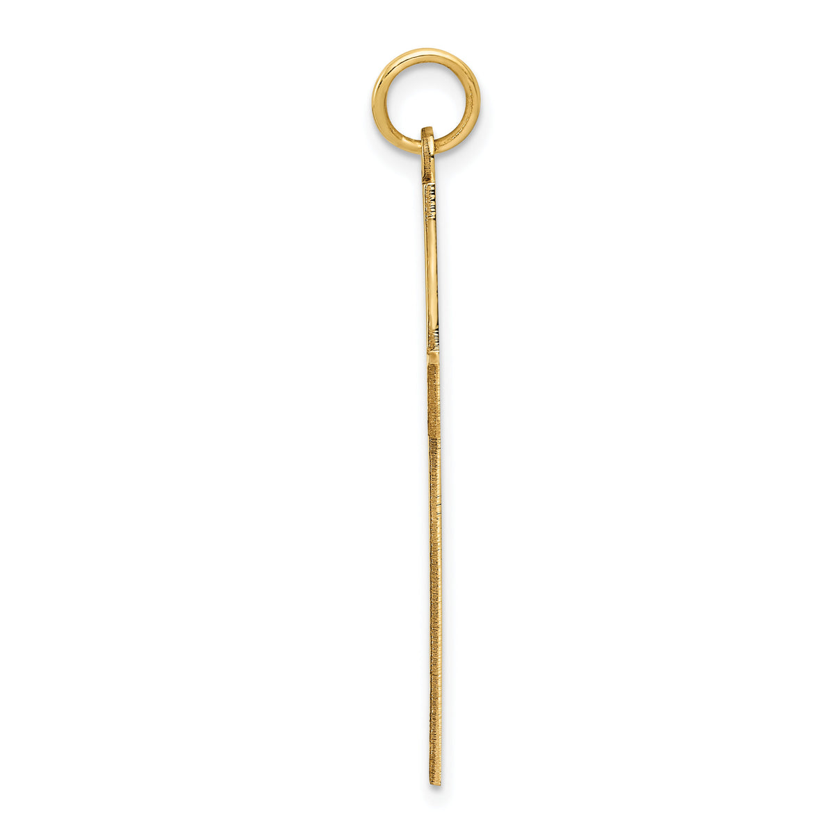 14K Laser Designed Cross Pendant-XR995