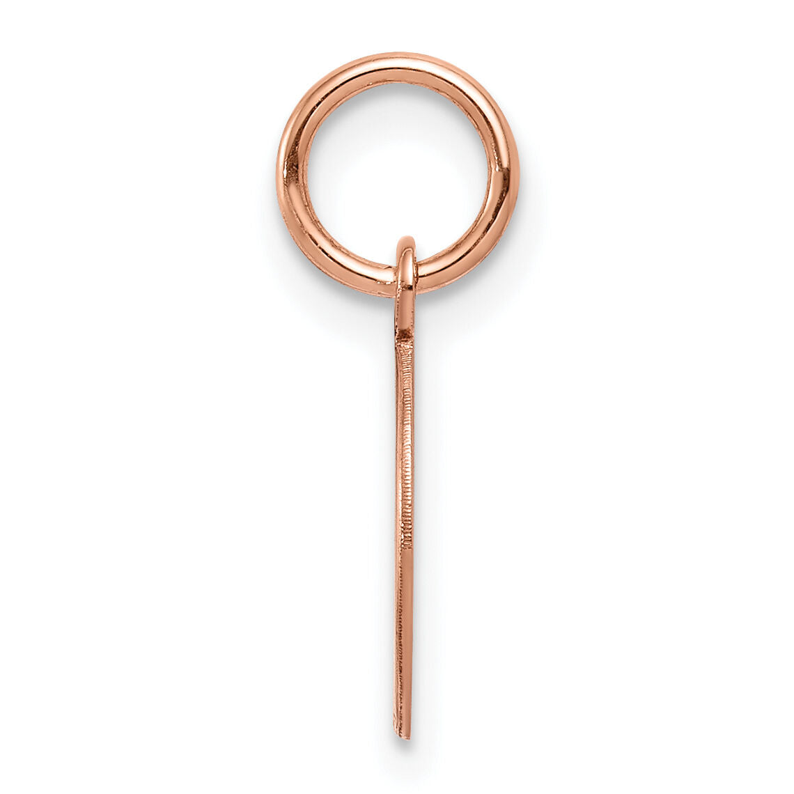 14k Rose Gold Plain .011 Gauge Circular Engraveable Disc Charm-XRM134/11