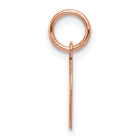 14k Rose Gold Plain .018 Gauge Circular Engraveable Disc Charm-XRM134/18