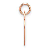 14k Rose Gold Medium Engraveable Heart Charm-XRM522/27