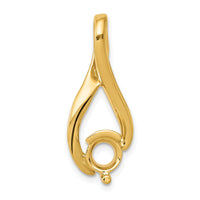 14ky Fancy 5.8mm Diamond Slide Mtg-XS1200