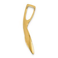 14k Peg Set Diamond Slide Mtg-XS1223
