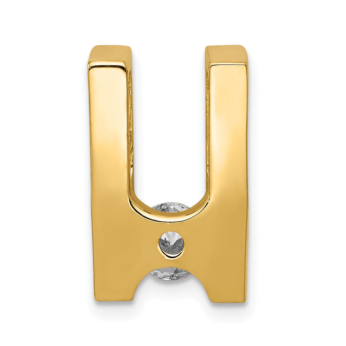 14k A 5.25mm Diamond Slide-XS225A
