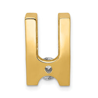 14k A 5.25mm Diamond Slide-XS225A
