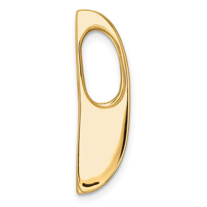 14k Holds 6.5mm Stone, Slide Mounting-XS228