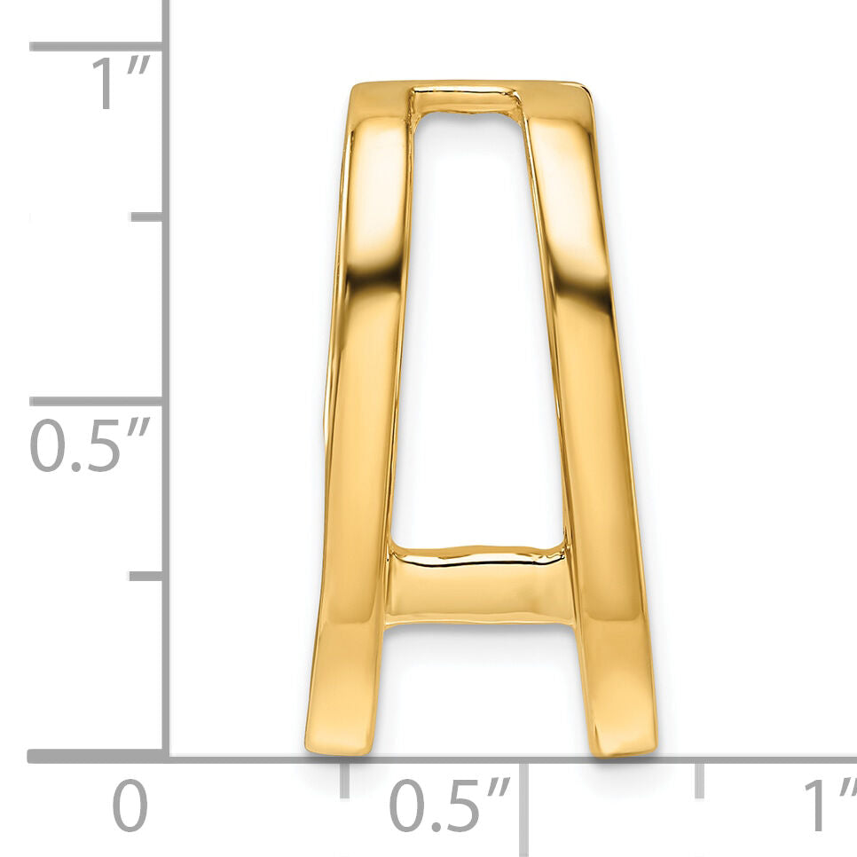 14k Holds 6.5mm Stone, Slide Mounting-XS228