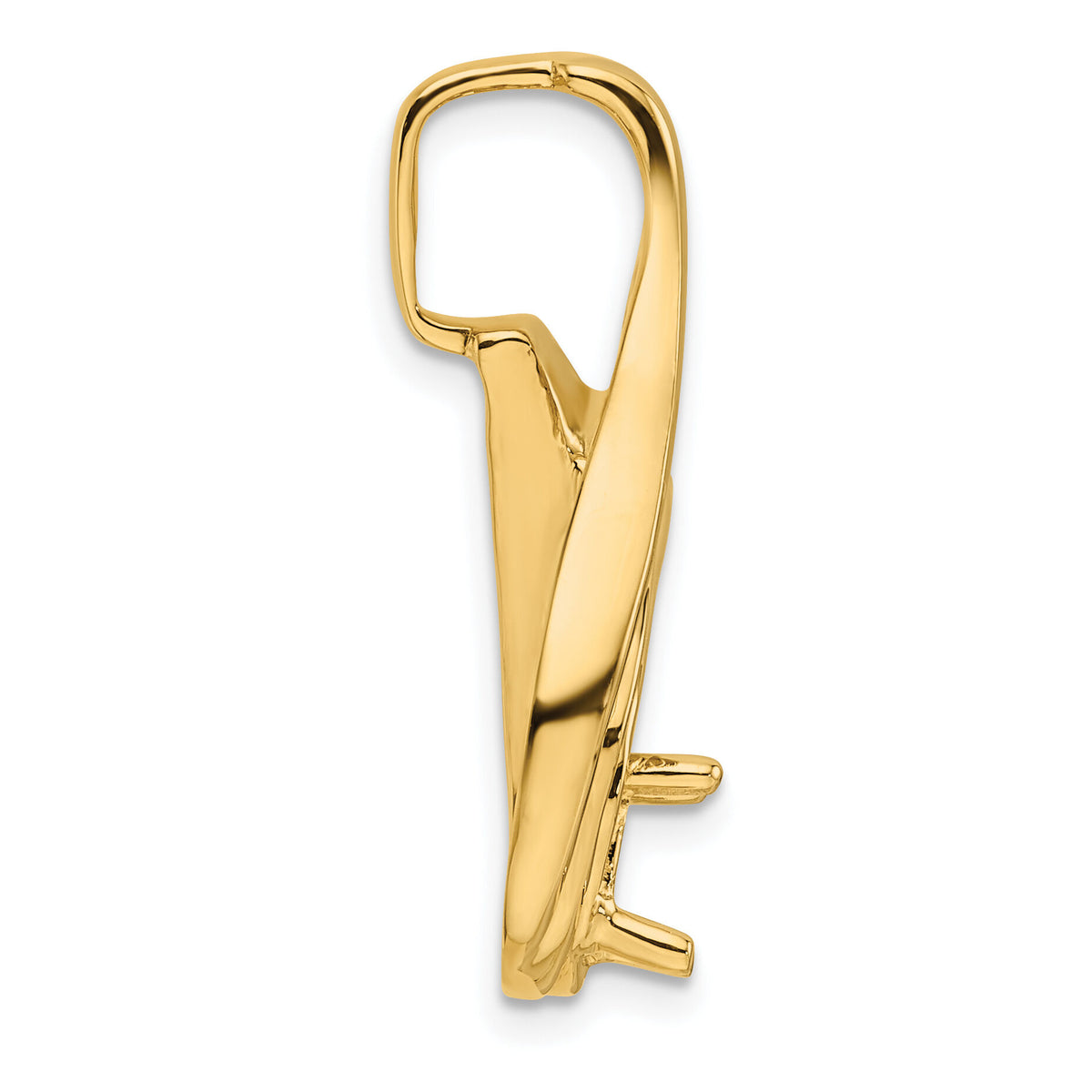 14k Holds 1-6mm Stone, Slide Mounting-XS241