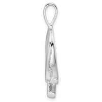 14K White Gold Holds 1-4mm stone, Slide mounting-XS257W