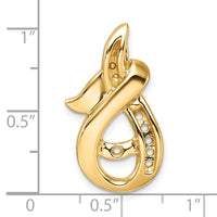 14k Peg Set Slide Mounting-XS539