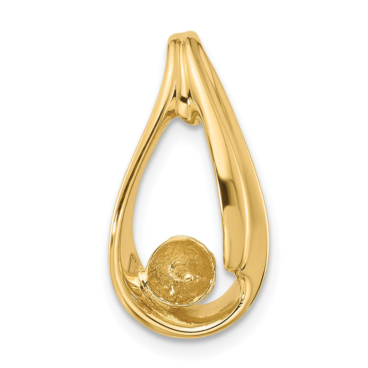 14k Pearl Slide Mounting-XS615