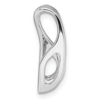 14k White Gold Peg Set Slide Mounting-XS634