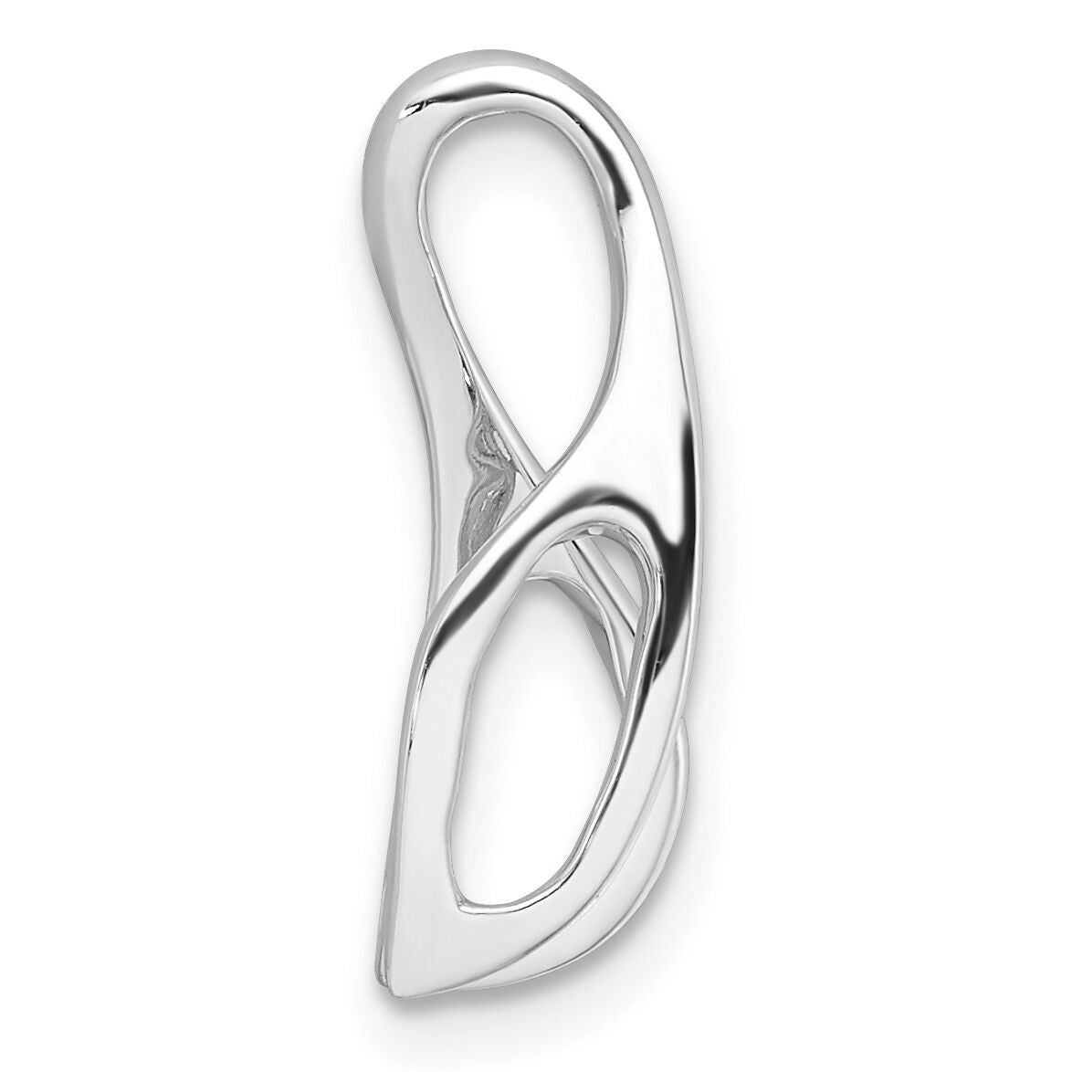 14k White Gold Peg Set Slide Mounting-XS638