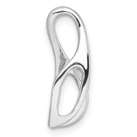 14k White Gold Peg Set Slide Mounting-XS638