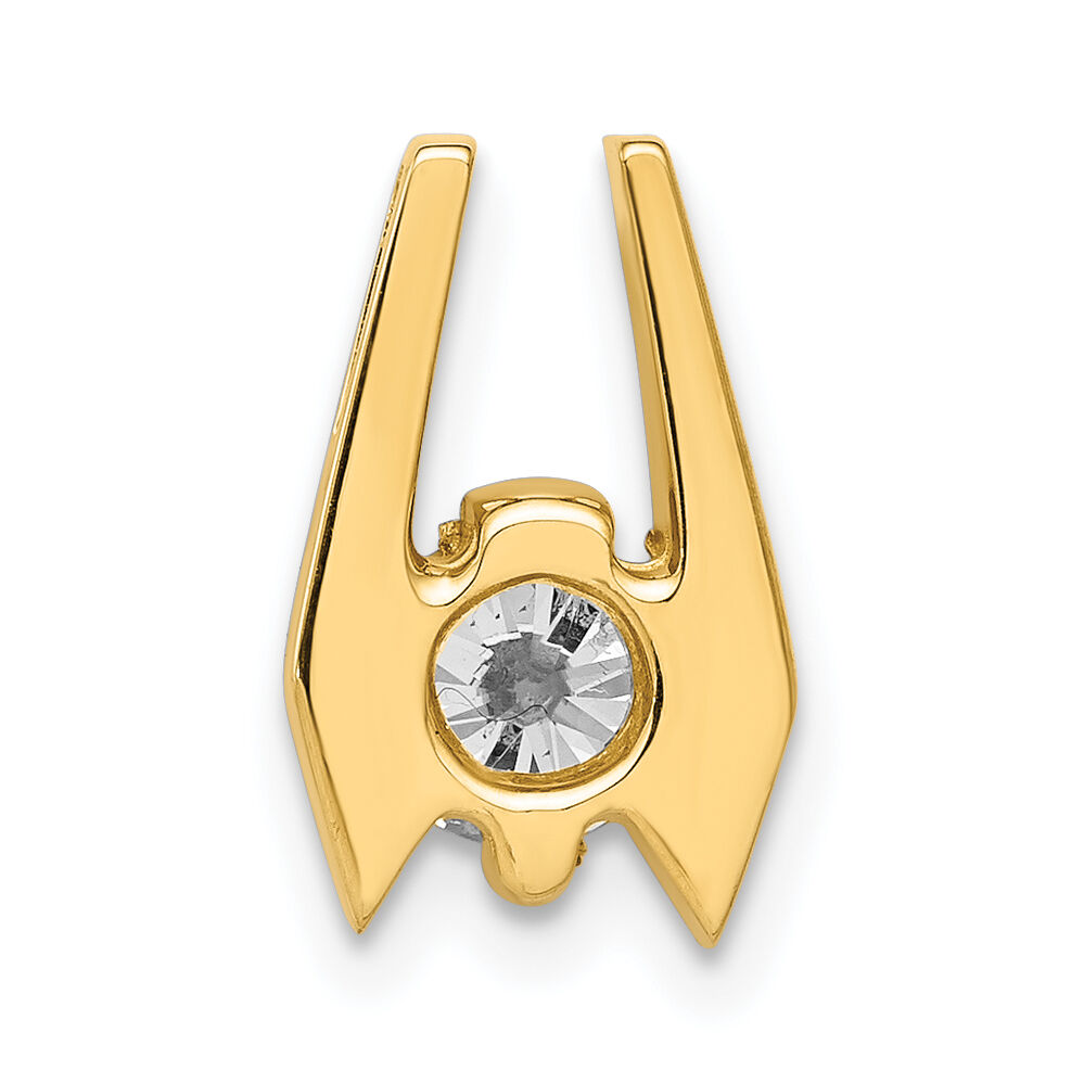 14k 5.25mm AA Diamond Slide-XS659AA