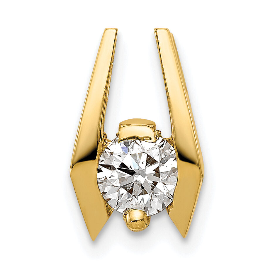 14k 5.25mm AA Diamond Slide-XS659AA