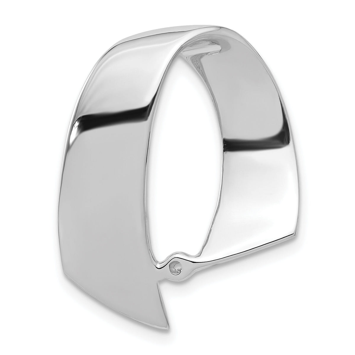 14k White Gold Peg Set Slide Mounting-XS836W