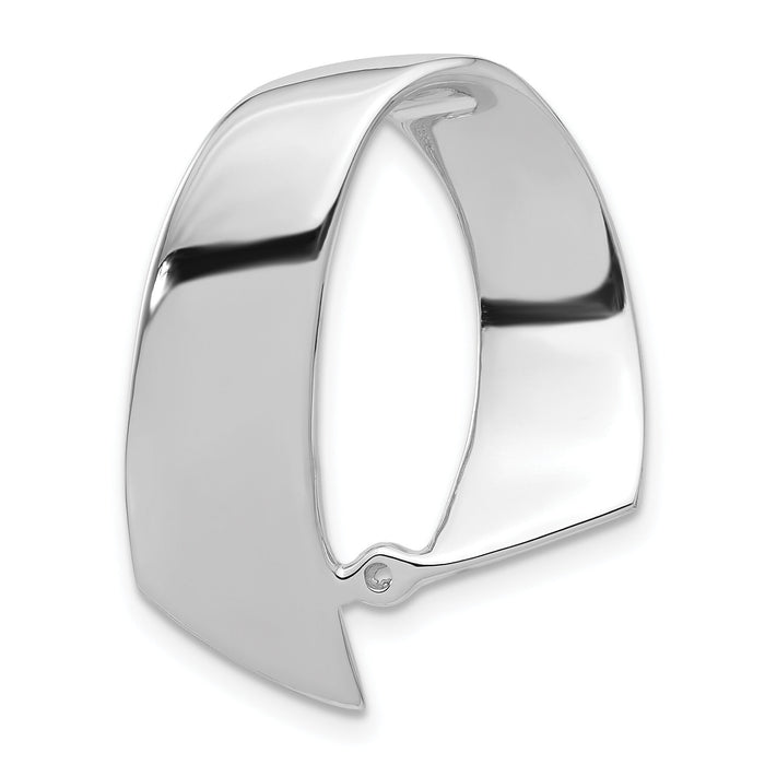 14k White Gold Peg Set Slide Mounting-XS836W