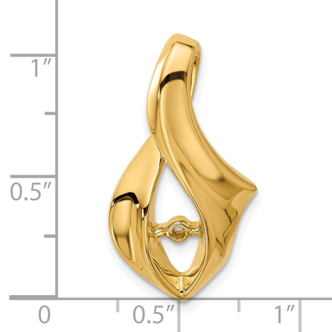 14k Peg Set Slide Mounting-XS838